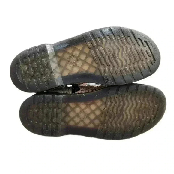 Dr. Martens 1460 AirWare Leather Sparkley High Top Combat Boots, Women's 5M - Picture 5 of 6